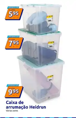 Action Caixa de arrumação Heidrun promoção
