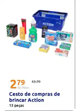 Action Cesto de compras de brincar Action promoção
