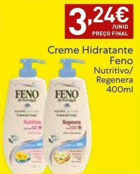Amanhecer Creme hidratante feno promoção