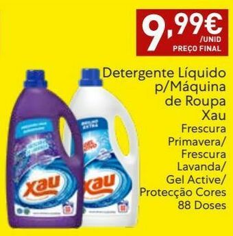 Detergente líquido xau