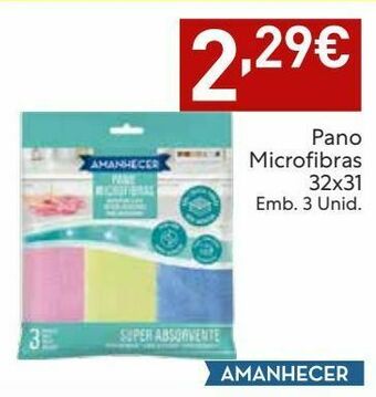 Pano de microfibra amanhecer