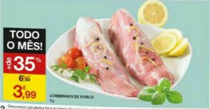 E.Leclerc Carne suína promoção