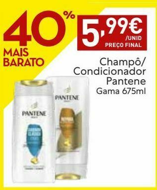 Produtos para o cabelo pantene