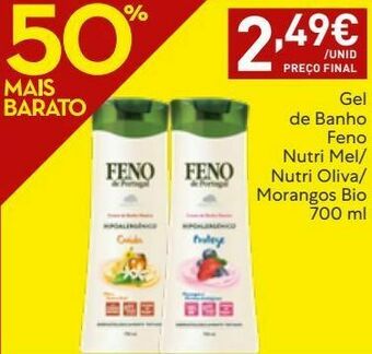 Gel de banho feno