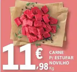 E.Leclerc Carne p/ estufar novilho promoção