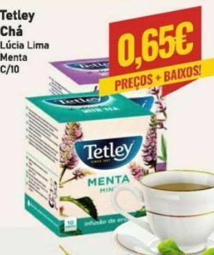 Belita Chá tetley promoção
