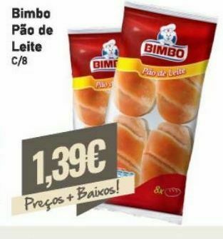 Belita Pão de leite bimbo promoção