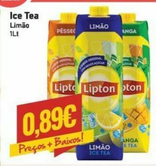 Chá gelado lipton
