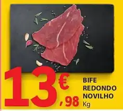 E.Leclerc Bife redondo novilho promoção
