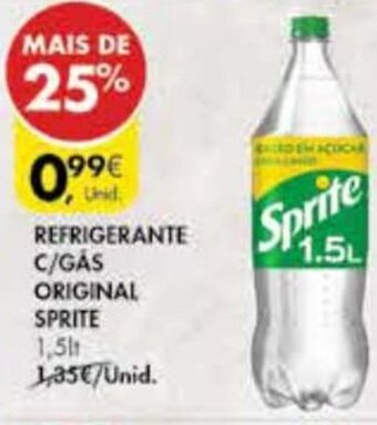 Refrigerante C/Gás Original Sprite 1,5lt