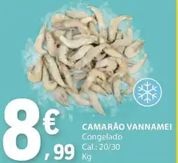 E.Leclerc Camarão vannamei promoção