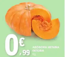 E.Leclerc Abóbora menina inteira promoção