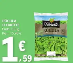 E.Leclerc Rúcula florette promoção