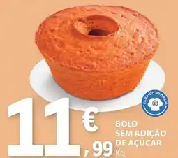 E.Leclerc Bolo sem adição de açúcar promoção