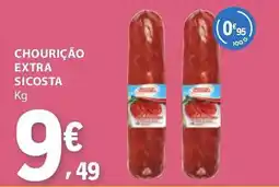 E.Leclerc Chourição extra sicosta promoção