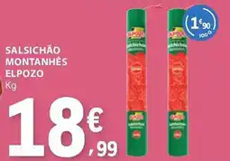E.Leclerc Salsichão montanhês elpozo promoção