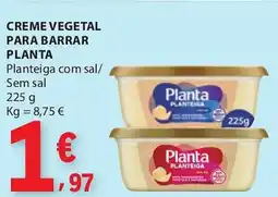 E.Leclerc Creme vegetal para barrar planta promoção
