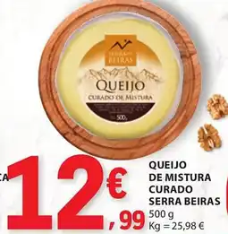 E.Leclerc Queijo de mistura curado serra beiras promoção