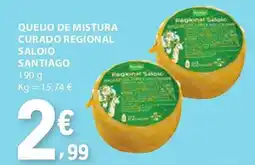 E.Leclerc Queijo de mistura curado regional saloio santiago promoção