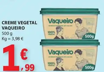 E.Leclerc Creme vegetal vaqueiro promoção