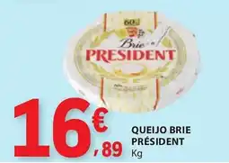 E.Leclerc Queijo brie président promoção