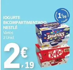 E.Leclerc Iogurte bicompartimentado nestlé promoção