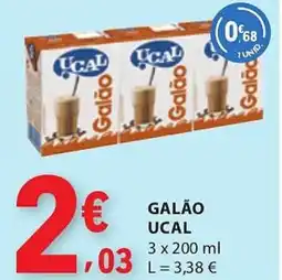 E.Leclerc Galão ucal promoção