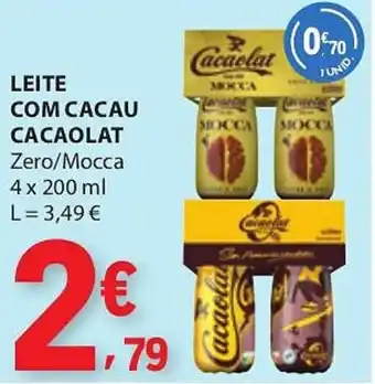 E.Leclerc Leite com cacau cacaolat promoção