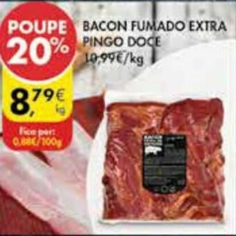 Pingo Doce Bacon Fumado Extra Pingo Doce promoção