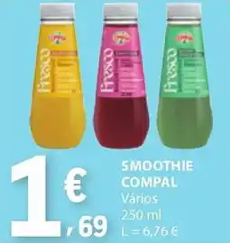 E.Leclerc Smoothie compal vários promoção