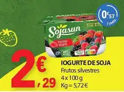 E.Leclerc Iogurte de soja promoção