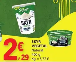 E.Leclerc Skyr vegetal natural promoção