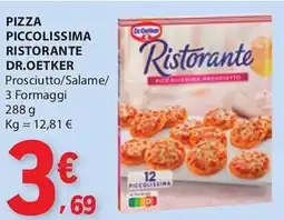 E.Leclerc Pizza piccolissima ristorante dr.oetker promoção