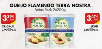 Pingo Doce Queijo Flamengo Terra Nostra Original 2 x 200g promoção