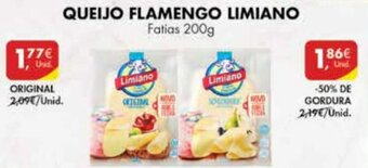 Pingo Doce Queijo Flamengo Limiano -50% de Gordura 200g promoção