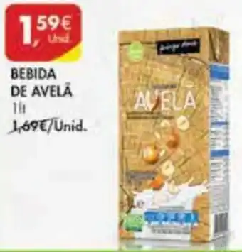 Pingo Doce Bebida de Avelã 1lt promoção