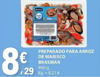 E.Leclerc Preparado para arroz de marisco brasmar promoção