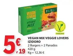 E.Leclerc Veggie lovers vegan mix izidoro promoção