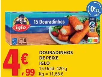E.Leclerc Douradinhos de peixe iglo promoção