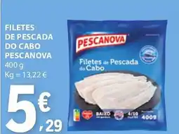 E.Leclerc Filetes de pescada do cabo pescanova promoção
