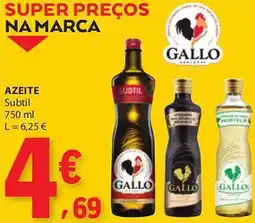 E.Leclerc Azeite subtil gallo promoção