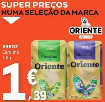 E.Leclerc Arroz carolino oriente promoção