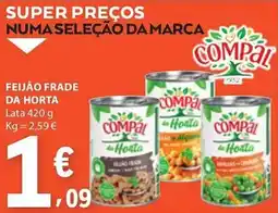 E.Leclerc Feijão frade da horta compal promoção