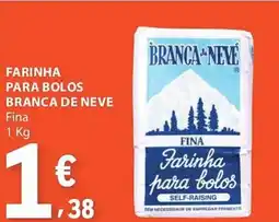 E.Leclerc Farinha para bolos branca de neve promoção