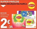 E.Leclerc Infusão lipton promoção