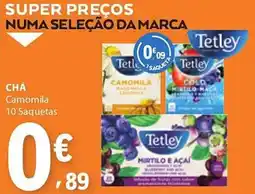 E.Leclerc Chá tetley promoção