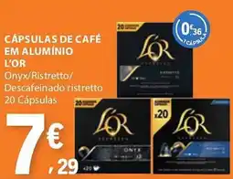 E.Leclerc Cápsulas de café em alumínio l'or promoção