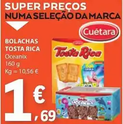 E.Leclerc Bolachas tosta rica cuétara promoção