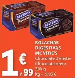E.Leclerc Bolachas digestivas mcvitie's promoção