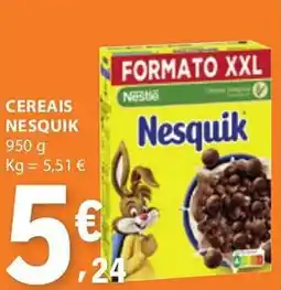E.Leclerc Cereais nesquik promoção